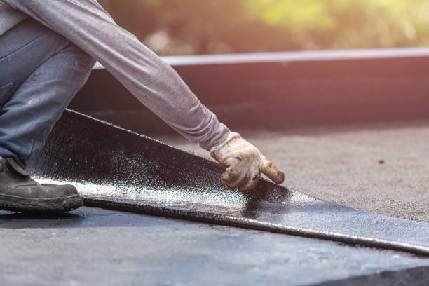 Professional Waterproofing technician working in Fountaintown, IN